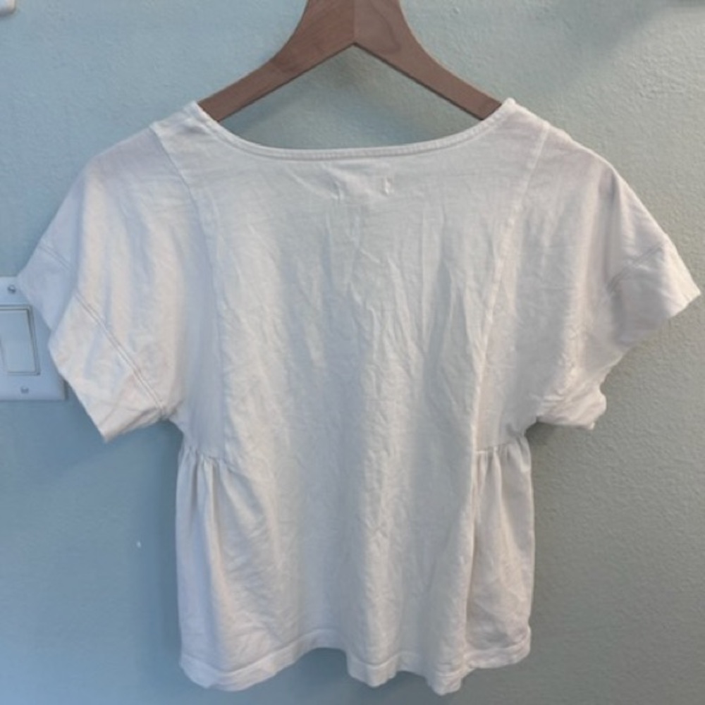 White V-Neck Women's Top - Picture 12 of 12